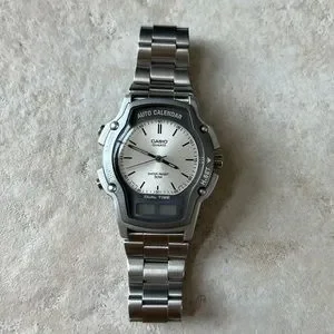 Casio Accessories Vintage Casio Aw24 Model 238 Dual Time Watch Poshmark
